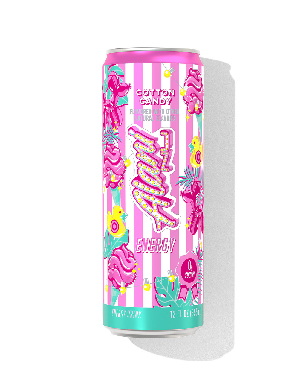 energy drink - cotton candy