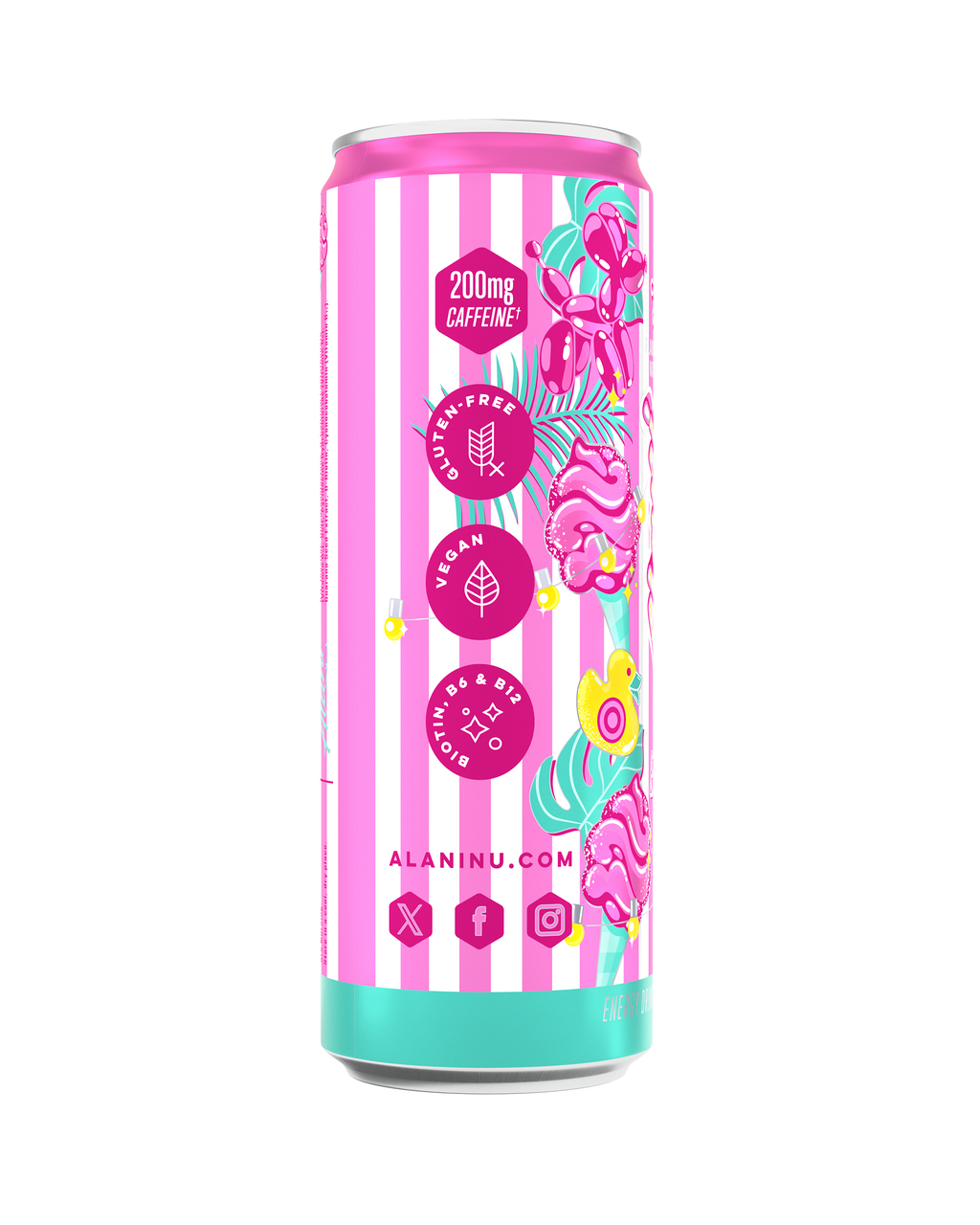 energy drink - cotton candy