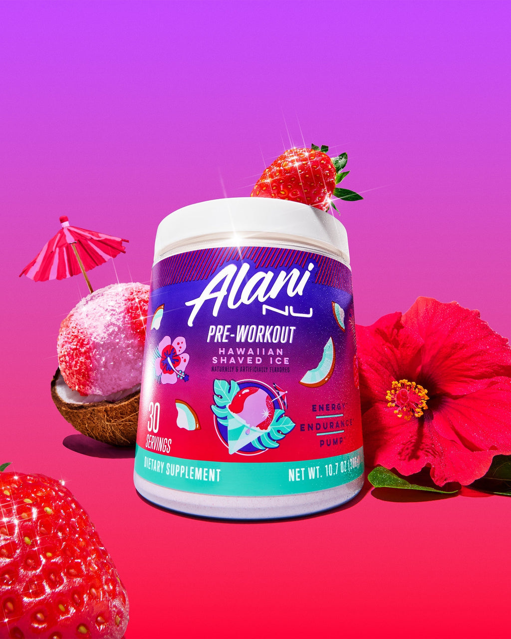 pre-workout - hawaiian shaved ice