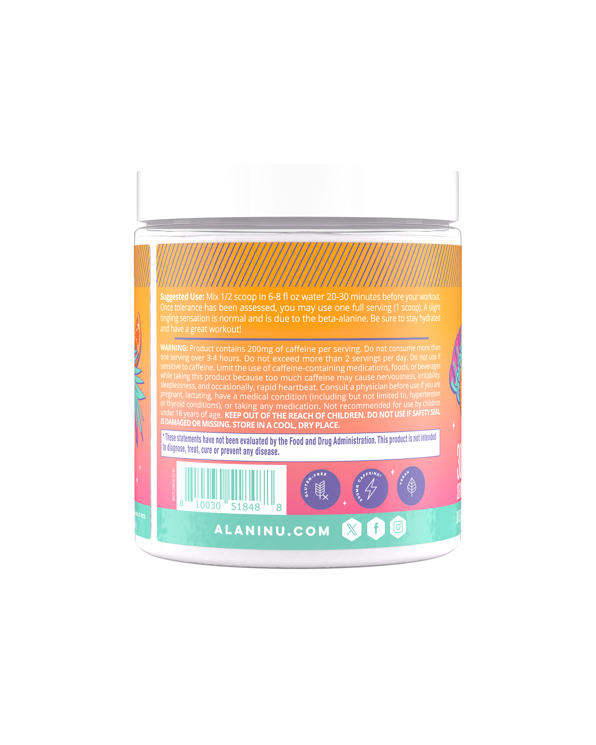 pre-workout - orange kiss