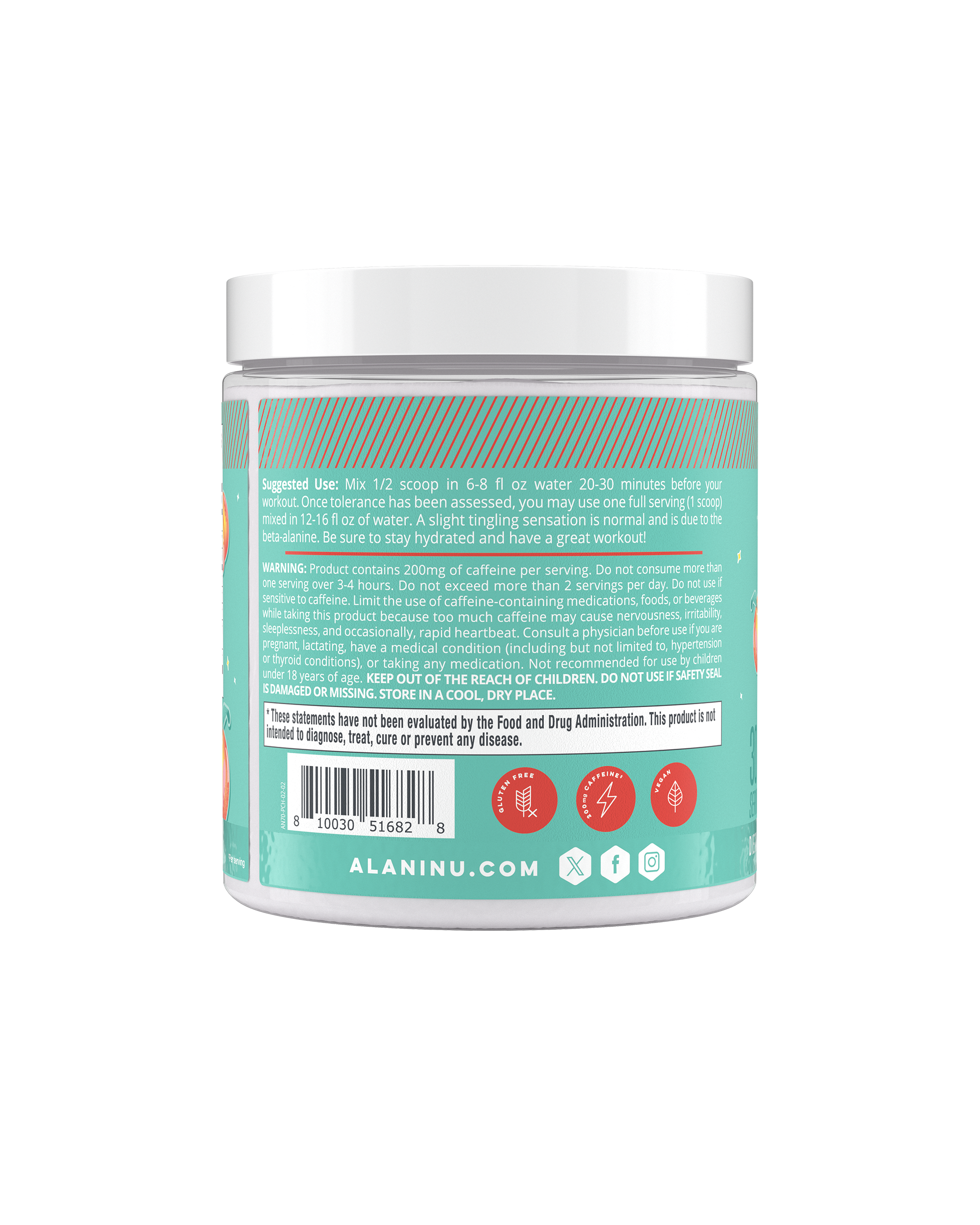 pre-workout - juicy peach