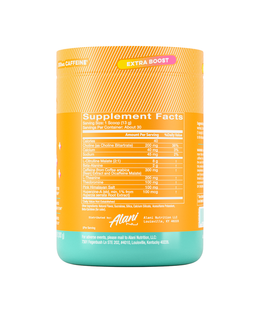 pre-workout+ - paradise swirl