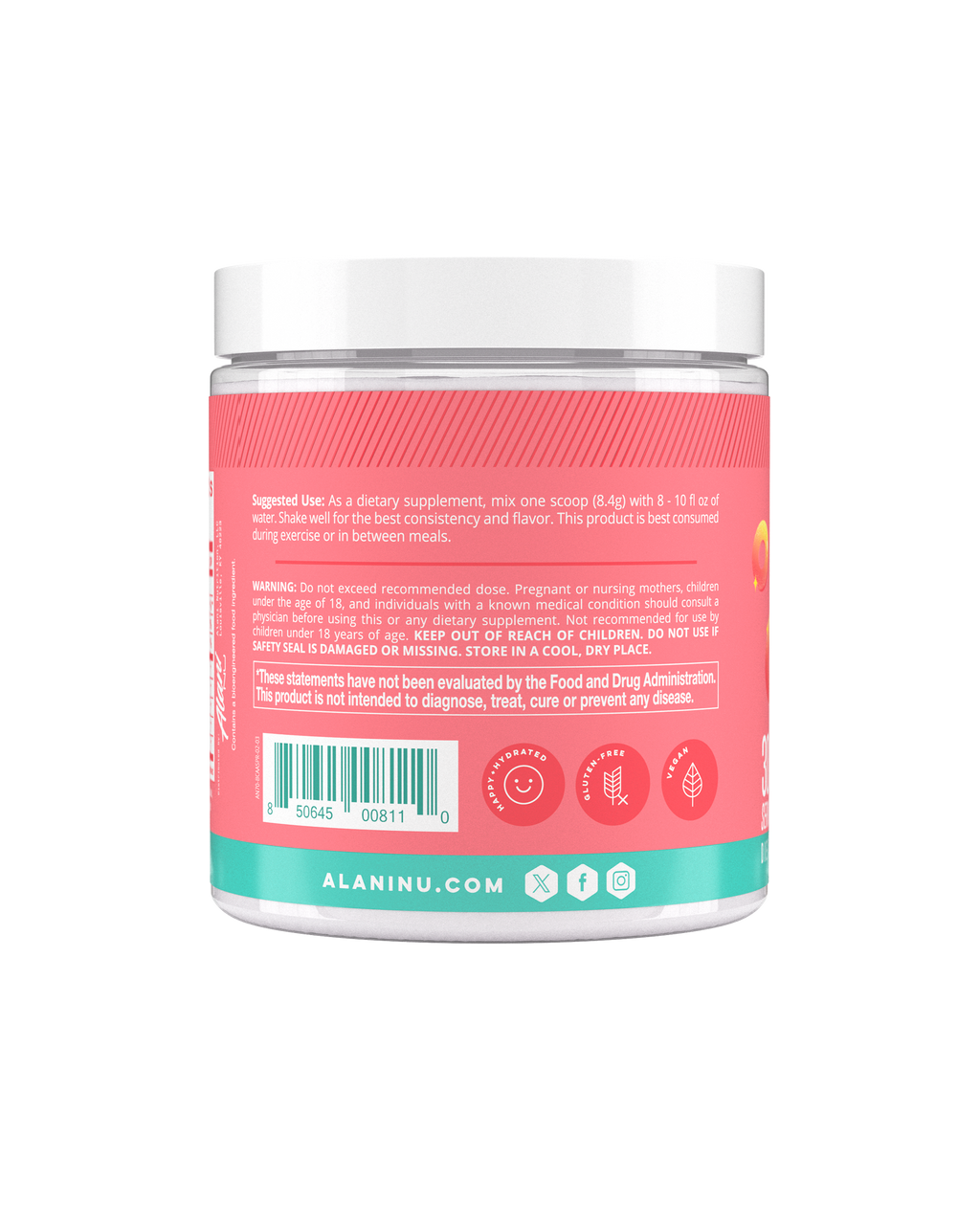 bcaa - sour peach rings