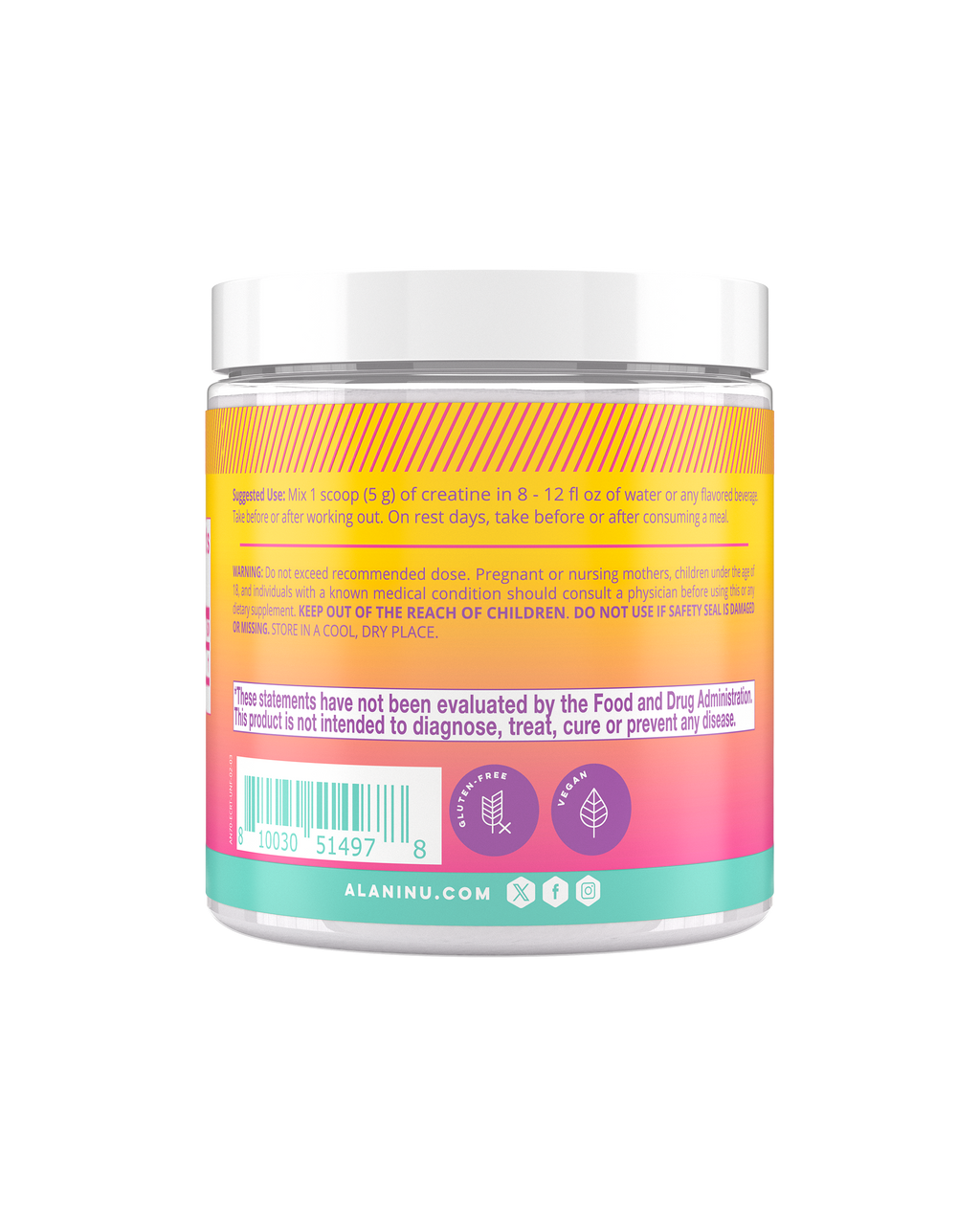 unflavored creatine