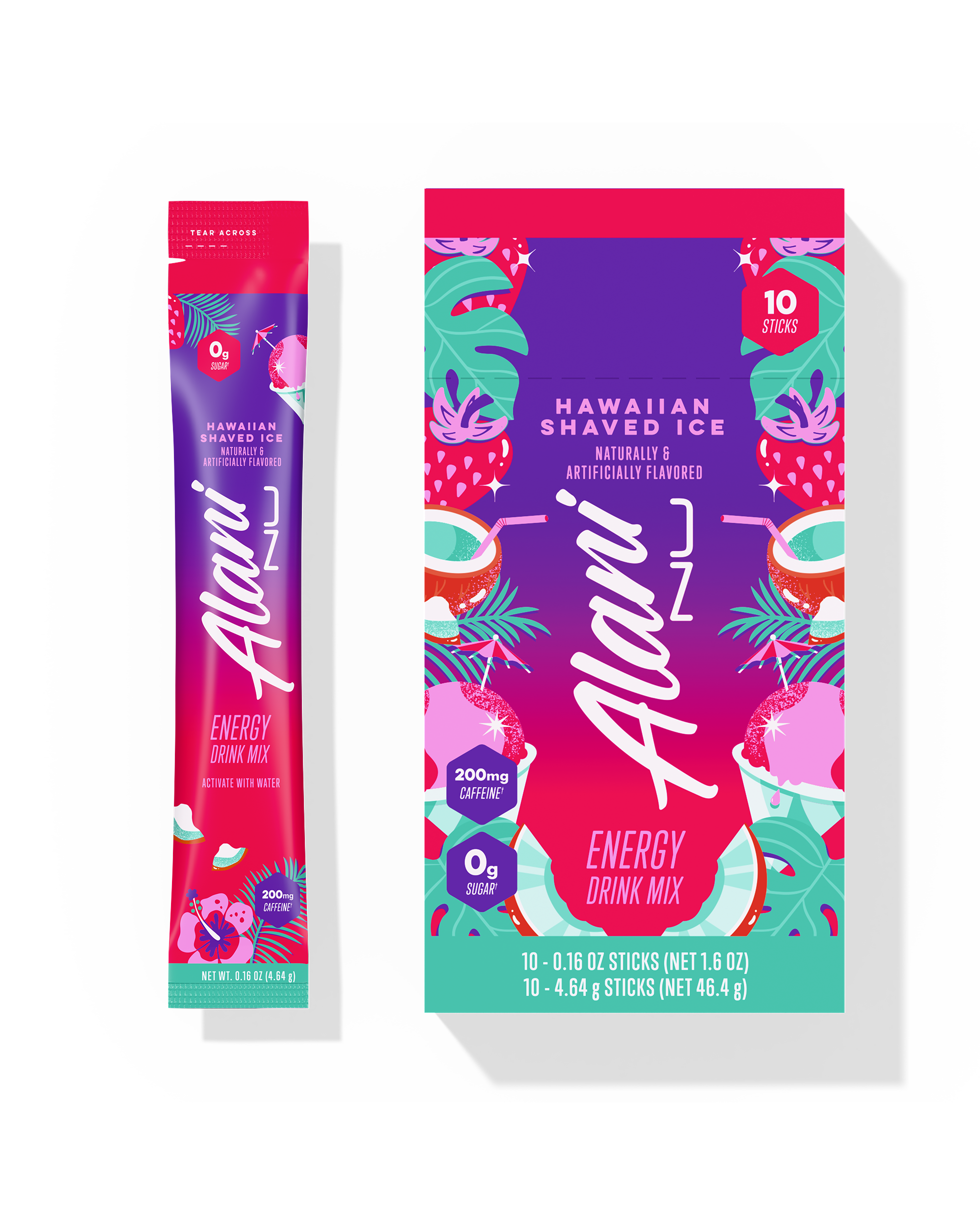energy sticks - hawaiian shaved ice
