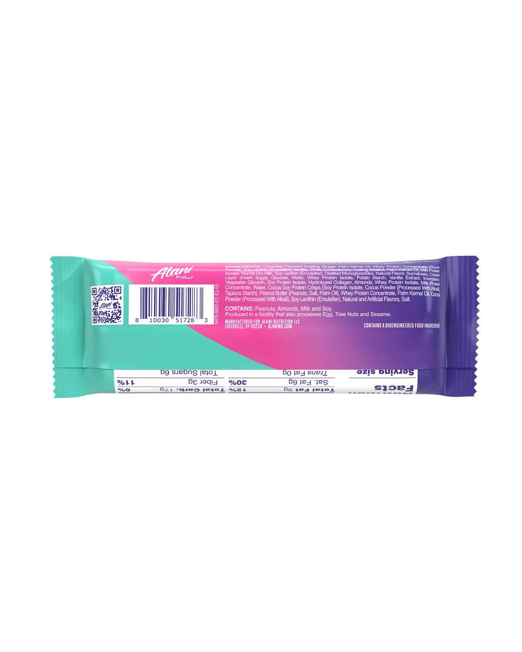 protein bar - rocky road
