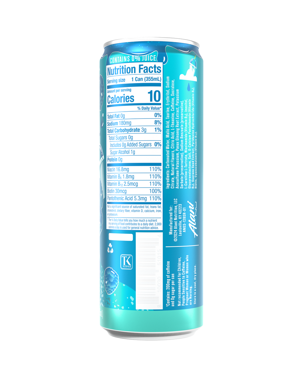 energy drink - blue slush